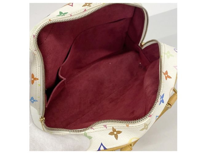 Bolsa Louis Vuitton Monogram Multicolor Trouville Branco - vista 4