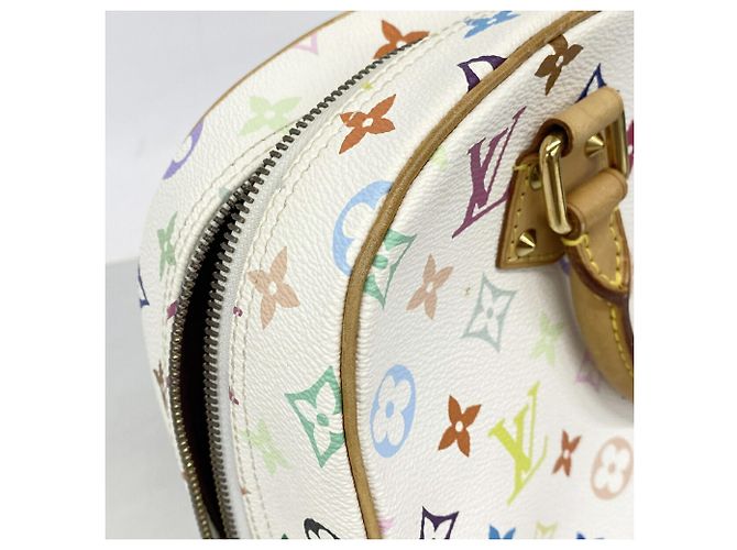Bolsa Louis Vuitton Monogram Multicolor Trouville Branco - vista 6