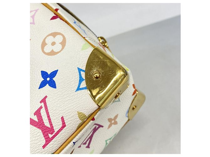 Bolsa Louis Vuitton Monogram Multicolor Trouville Branco - vista 7