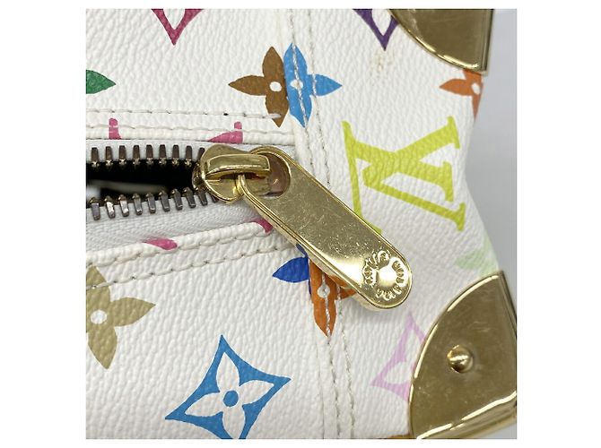 Bolsa Louis Vuitton Monogram Multicolor Trouville Branco - vista 8