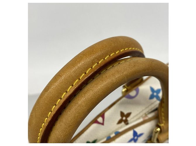 Bolsa Louis Vuitton Monogram Multicolor Trouville Branco - vista 9