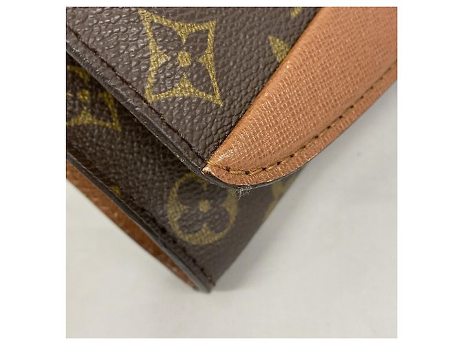 Bolso de hombro Louis Vuitton Monogram Bordeaux Castaño - vista 6