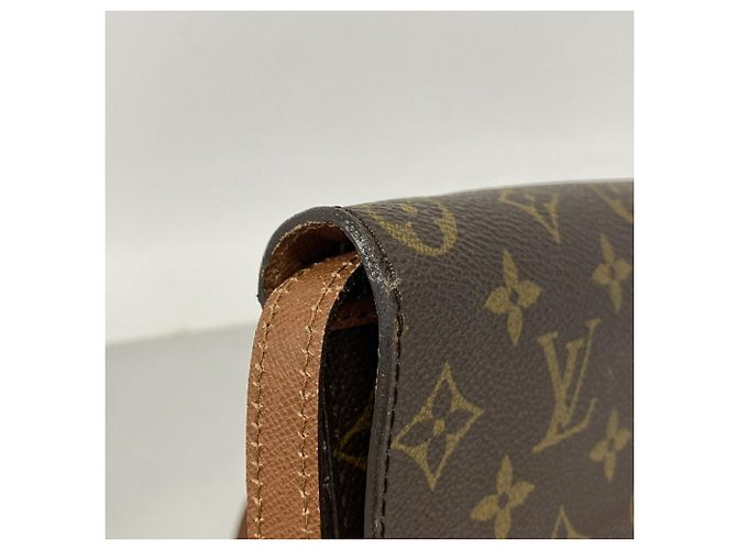 Bolso de hombro Louis Vuitton Monogram Bordeaux Castaño - vista 7