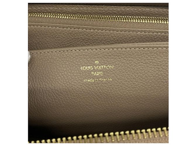 Portafoglio Zippy Louis Vuitton Monogram Empreinte Grigio - vista 4