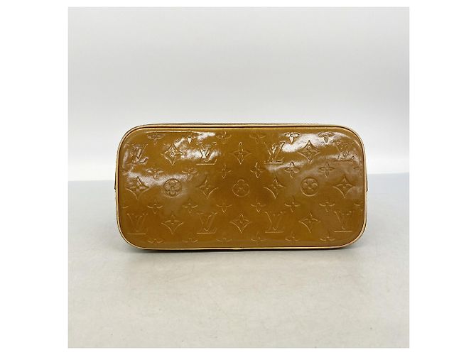Borsa Tote Louis Vuitton Vernis Houston M91122 Bronze Bronzo - vista 3