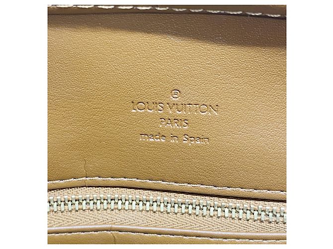 Borsa Tote Louis Vuitton Vernis Houston M91122 Bronze Bronzo - vista 5