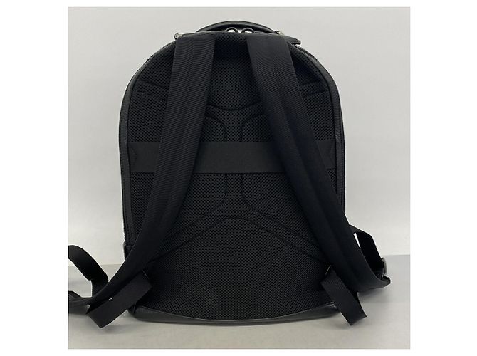Salvatore Ferragamo Lederrucksack Schwarz - Ansicht 12