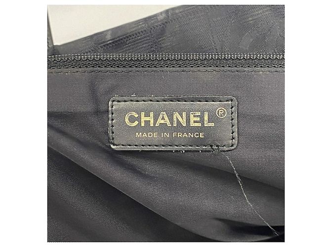 Chanel New Travel Nylon Tote Bag Schwarz - Ansicht 5