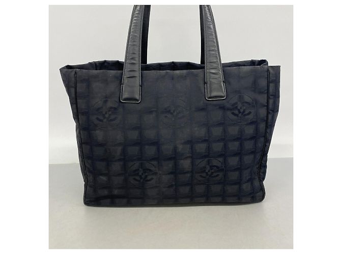Chanel New Travel Nylon Tote Bag Schwarz - Ansicht 9
