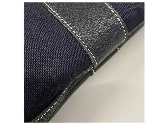 Hermès Borsa Tote Hermes Garden PM Blu navy - vista 11