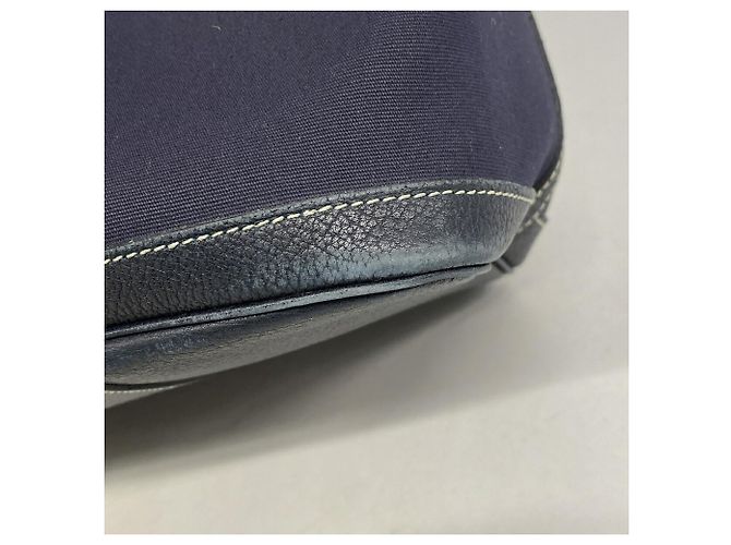 Hermès Borsa Tote Hermes Garden PM Blu navy - vista 7