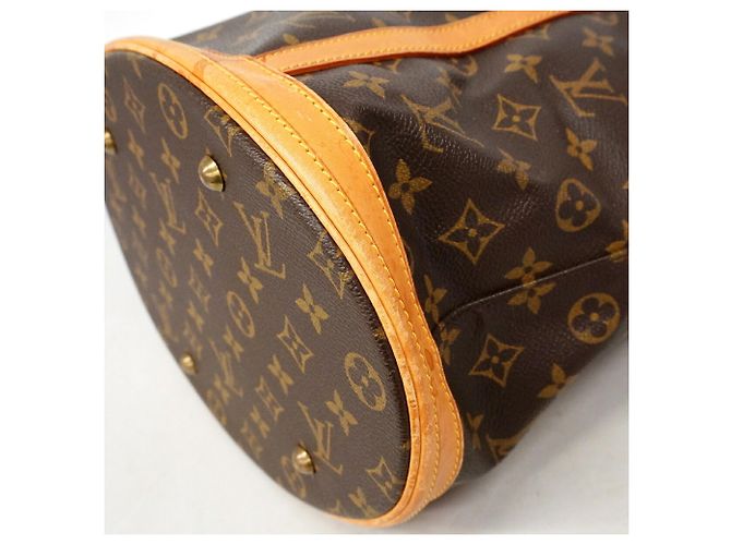Bolso Tote Louis Vuitton Monogram Bucket GM Castaño - vista 7