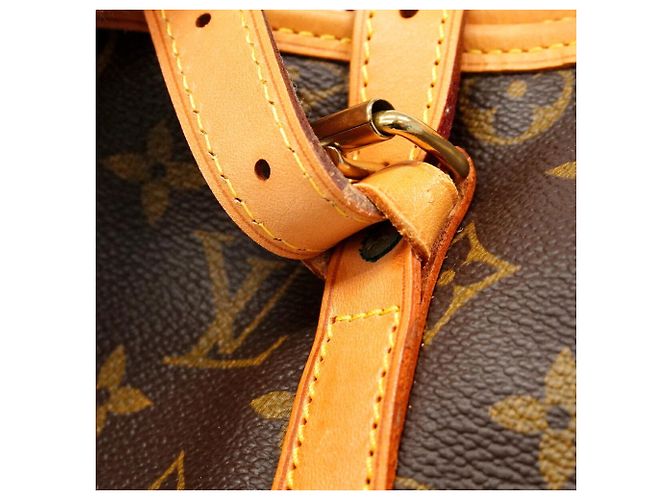 Bolso Tote Louis Vuitton Monogram Bucket GM Castaño - vista 9