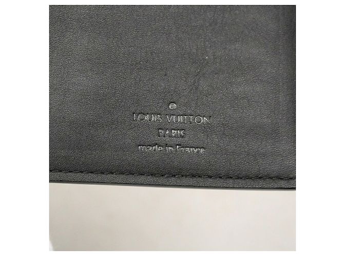 Louis Vuitton Monogram Taurillon Portefeuille Brazza Long Wallet Black - view 5