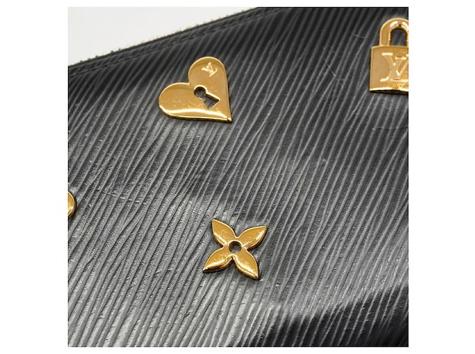 Louis Vuitton Epi Zippy Wallet M63991 Noir Negro - vista 9