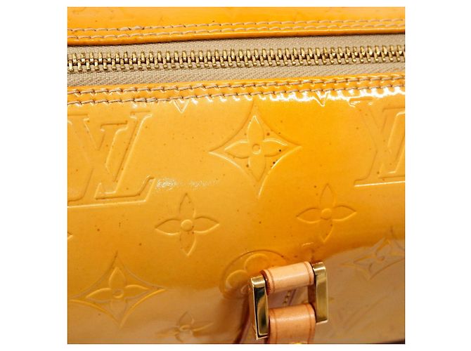 Louis Vuitton Vernis Bedford Handtasche Beige - Ansicht 10