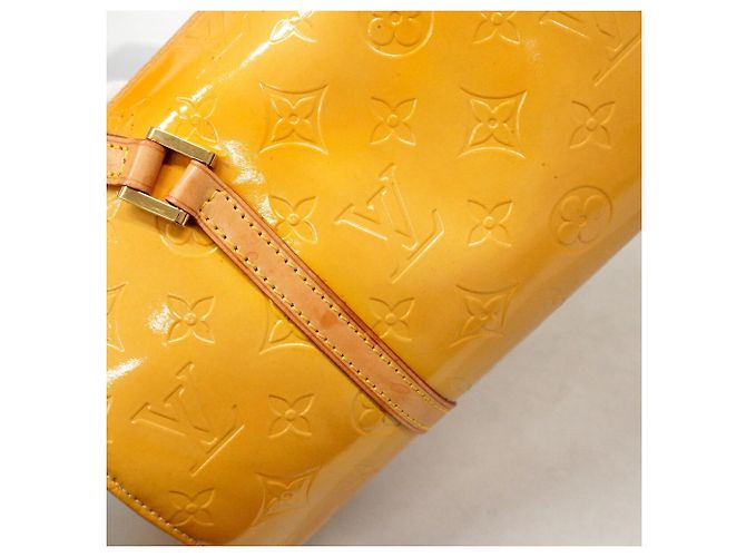 Louis Vuitton Vernis Bedford Handtasche Beige - Ansicht 9