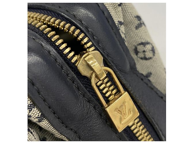 Louis Vuitton Monogram Mini Josephine PM Handtasche Blau - Ansicht 10
