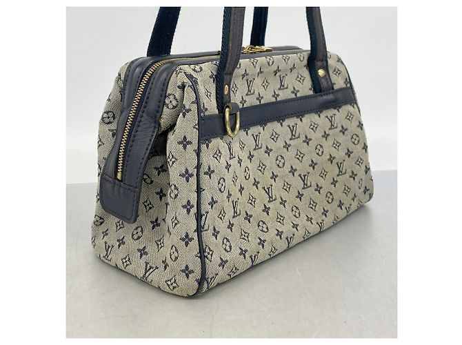 Louis Vuitton Monogram Mini Josephine PM Handtasche Blau - Ansicht 2