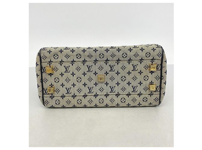 Louis Vuitton Monogram Mini Josephine PM Handtasche Blau - Ansicht 3