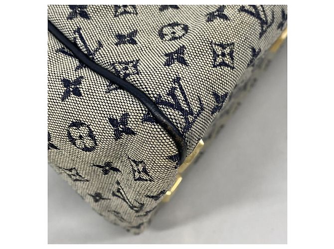 Louis Vuitton Monogram Mini Josephine PM Handtasche Blau - Ansicht 6