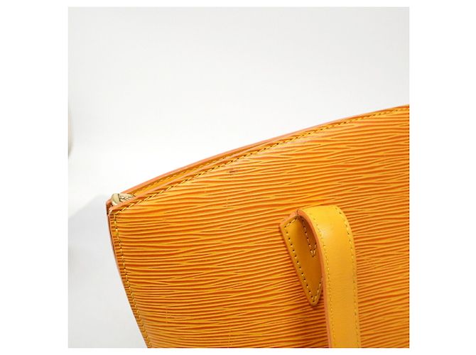 Louis Vuitton Epi Saint Jacques Schultertasche Gelb - Ansicht 11