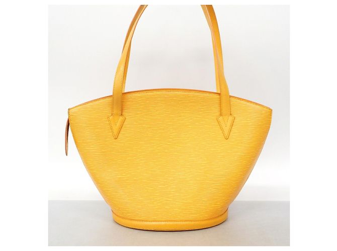 Louis Vuitton Epi Saint Jacques Schultertasche Gelb - Ansicht 12