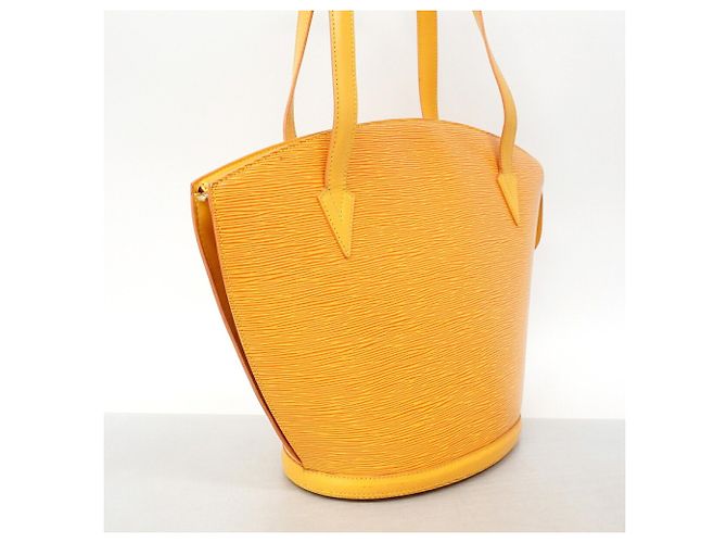 Louis Vuitton Epi Saint Jacques Schultertasche Gelb - Ansicht 2