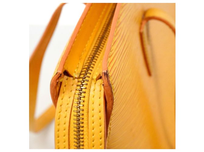 Louis Vuitton Epi Saint Jacques Schultertasche Gelb - Ansicht 7