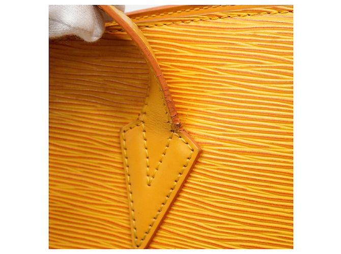 Louis Vuitton Epi Saint Jacques Schultertasche Gelb - Ansicht 8