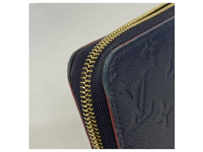 Louis Vuitton Monogram Empreinte Zippy Wallet Rot - Ansicht 5