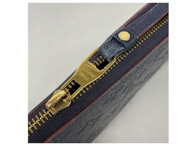 Louis Vuitton Monogram Empreinte Zippy Wallet Rot - Ansicht 7