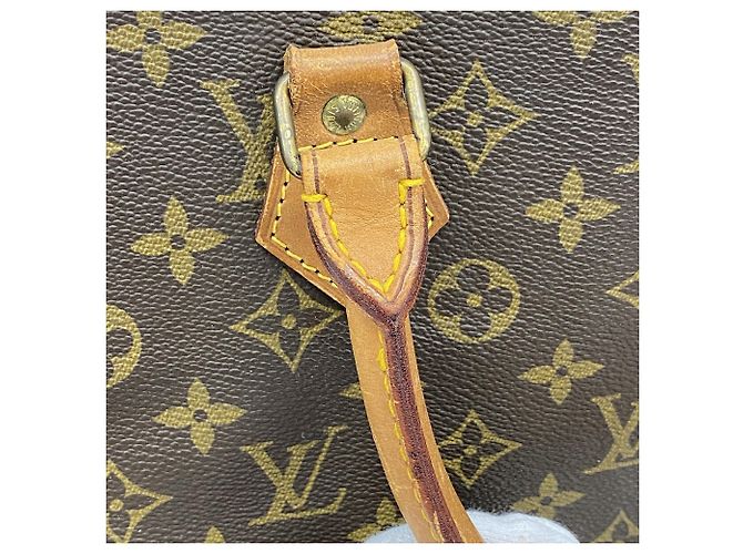 Saco Tote Louis Vuitton Monogram Sac Plat Marrom - vista 8