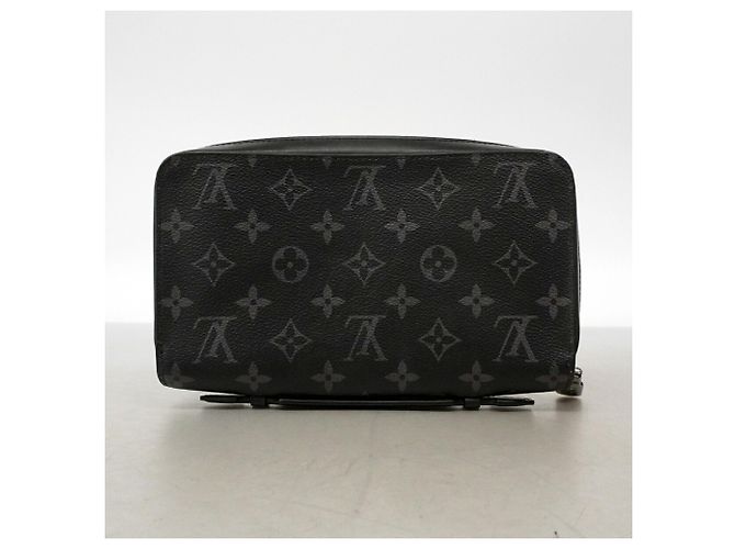 Portafoglio Lungo Zippy XL Louis Vuitton Monogram Eclipse Nero - vista 11