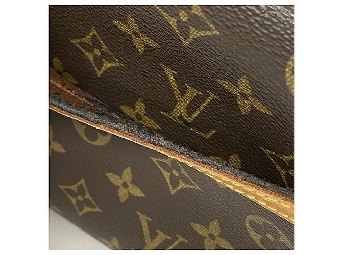 Borsa a tracolla Louis Vuitton Monogram Blois M51221 Marrone - vista 8