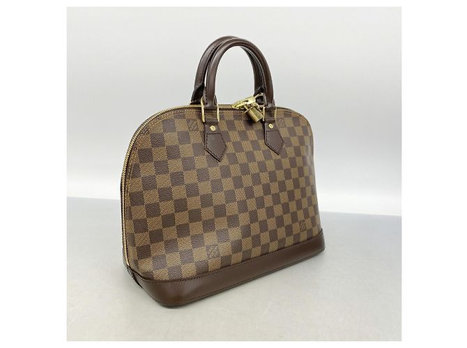 Borsa Louis Vuitton Damier Alma N51131 Ebene da donna Damier ebene - vista 2