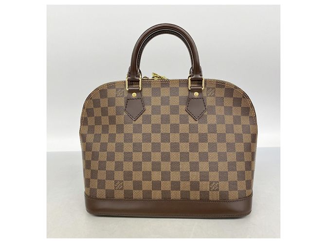 Borsa Louis Vuitton Damier Alma N51131 Ebene da donna Damier ebene - vista 8