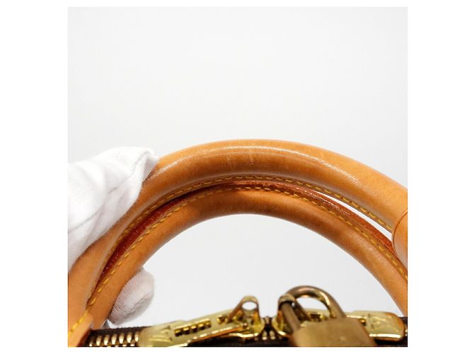 Bolsa Louis Vuitton Boston Monogram Alizé 24H Marrom - vista 11