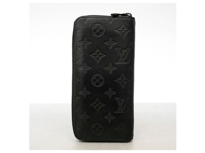 Louis Vuitton Monogram Shadow Zippy Wallet Schwarz - Ansicht 11