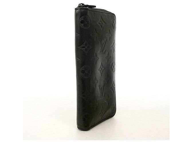 Louis Vuitton Monogram Shadow Zippy Wallet Schwarz - Ansicht 2