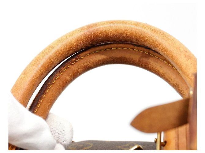 Louis Vuitton Monogram Keepall Bandoulière 55 Marrone - vista 11