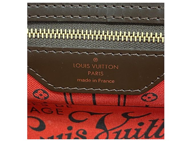Bolso Tote Louis Vuitton Damier Neverfull MM Damier ebene - vista 5