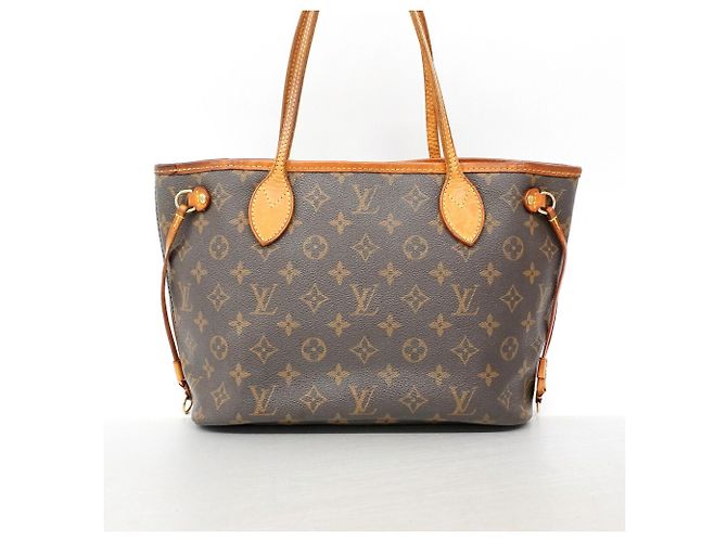 Bolso Tote Louis Vuitton Monogram Neverfull PM Castaño - vista 11