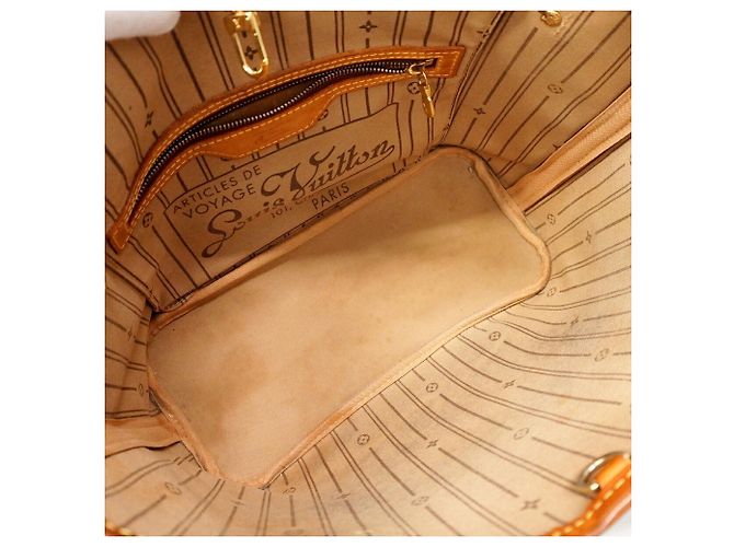 Bolso Tote Louis Vuitton Monogram Neverfull PM Castaño - vista 4