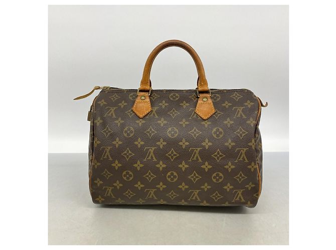 Bolsa Louis Vuitton Monogram Speedy 30 Marrom - vista 11