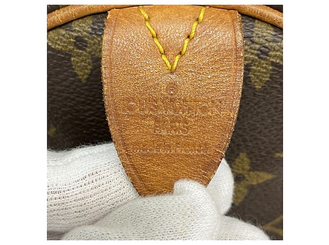 Bolsa Louis Vuitton Monogram Speedy 30 Marrom - vista 5