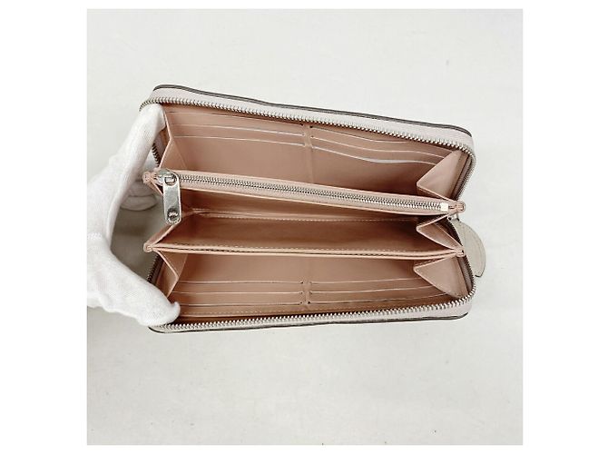 Cartera Zippy Louis Vuitton Mahina Castaño - vista 3