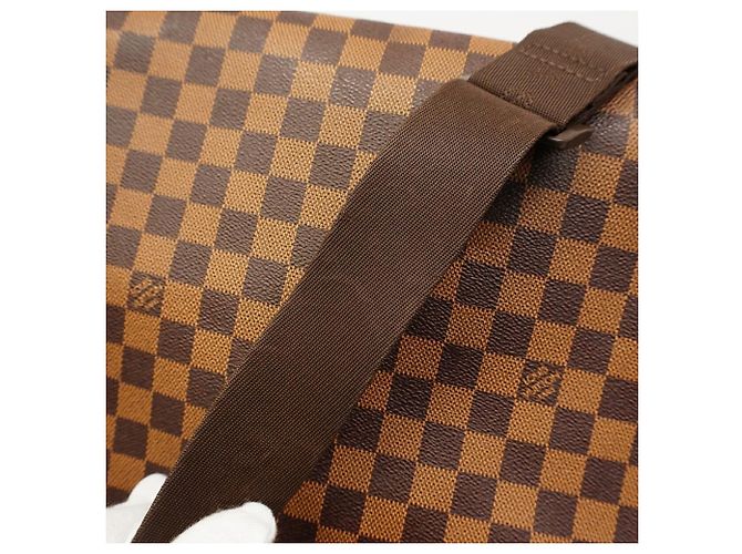 Borsa a tracolla Louis Vuitton Damier Bastille N45258 Ebene Damier ebene - vista 11