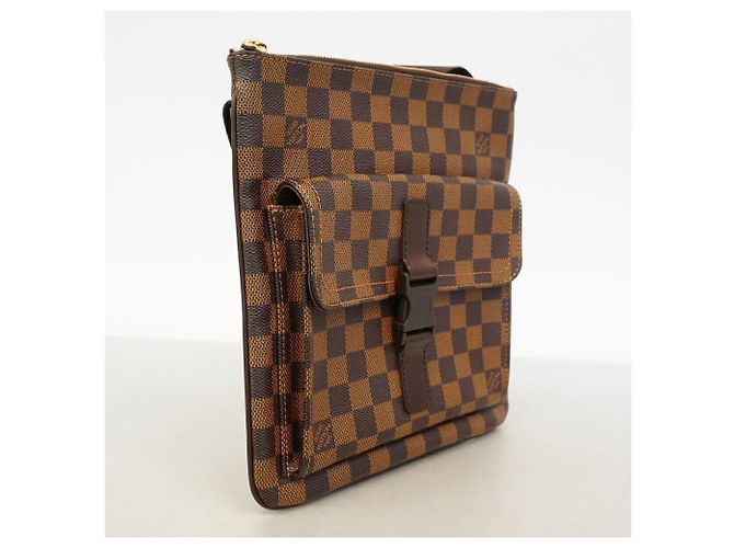 Borsa a tracolla Louis Vuitton Damier Pochette Melville Damier ebene - vista 2