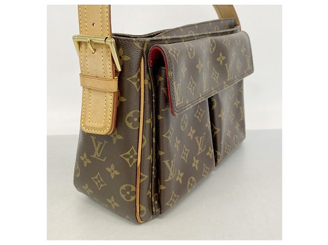 Louis Vuitton Monogram Vivacite GM Schultertasche Braun - Ansicht 2